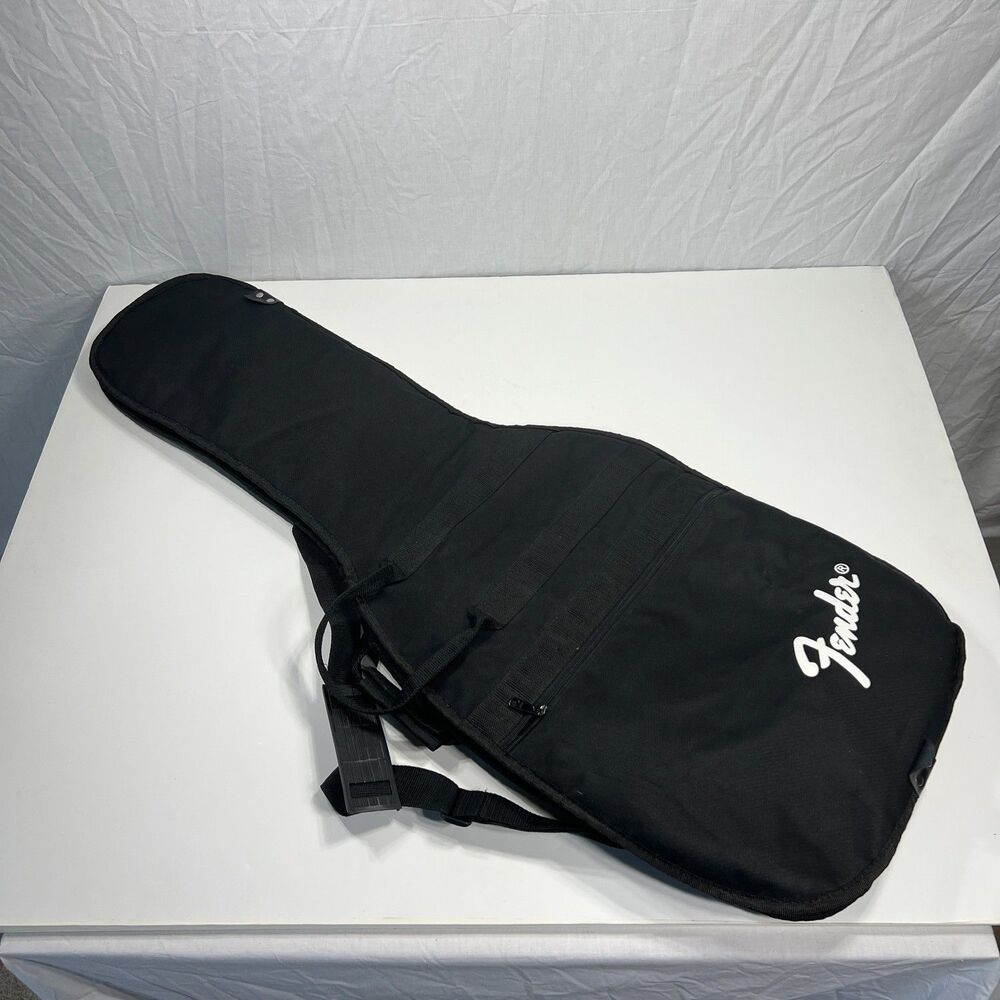 Fender Gig Bag Black Padded Soft Guitar Case